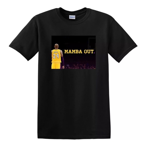 Kobe Bryant Mamba Out T-Shirt - Picture 1 of 4